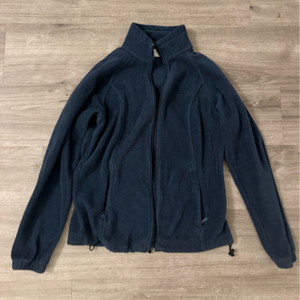 Women’s Colombia Navy Fleece Jacket